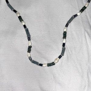 Natural beaded necklace